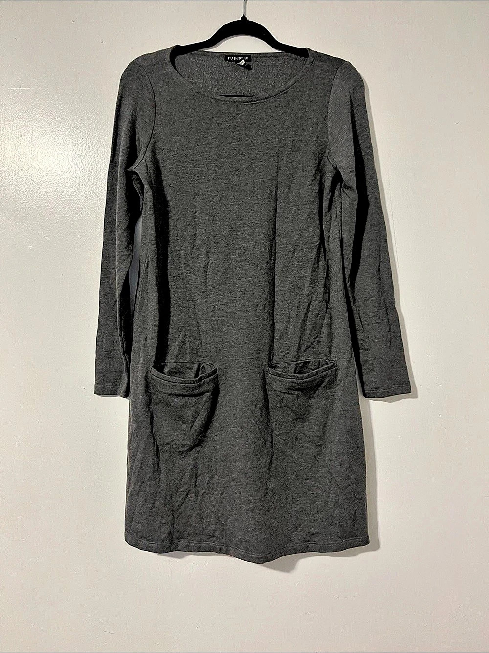 Eileen Fisher - Tencel - Long Sleeve Pocket Dress